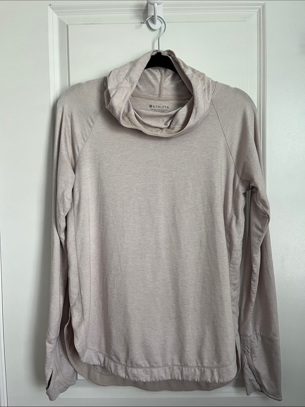 Athleta Stone Cowl Neck Pullover